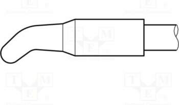 JBC TOOLS Tip; bent conical; 2