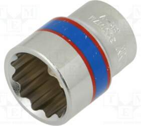 KING TONY Socket: 12-angles; socket spanner