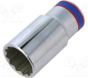 KING TONY Socket: 12-angles; socket spanner