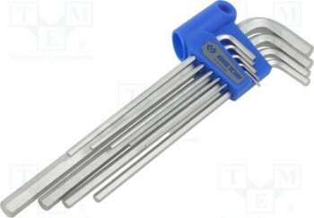 KING TONY Wrench: hex key-set; long