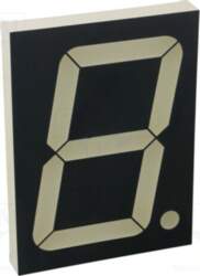 KINGBRIGHT ELECTRONIC Display: LED; 7-segment; 101