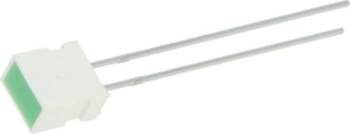 KINGBRIGHT ELECTRONIC LED; green; rectangular; 6
