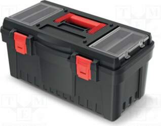 KISTENBERG Chest; tool case; black; polymer