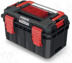KISTENBERG Chest; tool case; black; polymer