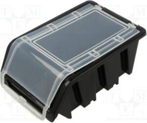KISTENBERG Container: cuvette; black; with a