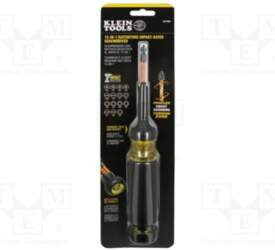 KLEIN TOOLS Screwdriver: for impact-set; HEX
