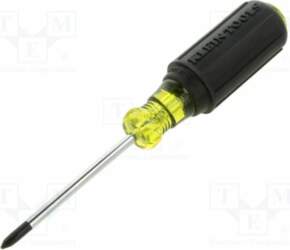 KLEIN TOOLS Screwdriver: standard; Phillips; PH1
