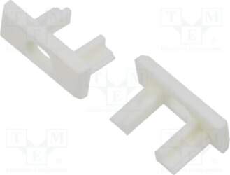 KLUŚ Cap for LED profiles; white