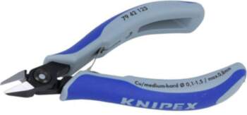KNIPEX Pliers; side,cutting; 125mm; without