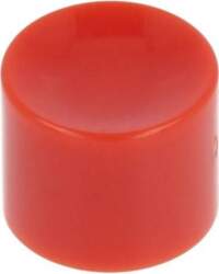 KNITTER-SWITCH Button; Illumin: none; Body: red