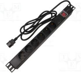 LANBERG Plug socket strip: protective; Sockets: