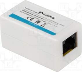 LANBERG RJ 45 coupler; RJ45 socket