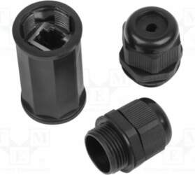LANBERG RJ 45 coupler; RJ45 socket