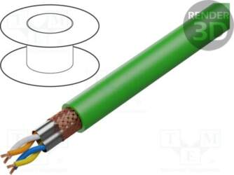 LAPP Wire; ETHERLINE® Cat.5e; 2x2x22AWG