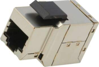 LOGILINK Coupler; socket; Cat 6a; shielded