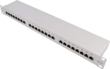 LOGILINK Patch panel; RJ45; Cat 6