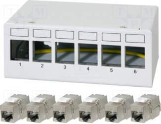 LOGILINK Patch panel; RJ45 | LOG-NK4091