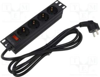 LOGILINK Plug socket strip: supply; Sockets: