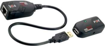 LOGILINK USB extender; PoE,USB 2