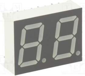 LUCKY LIGHT Display: LED; 7-segment; 14