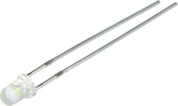 LUCKY LIGHT LED; white cold; 3mm