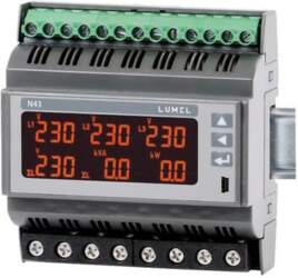 LUMEL Meter: network parameters; for DIN