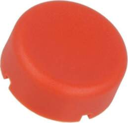 MARQUARDT Button; round; red; polyamide; Ø17mm
