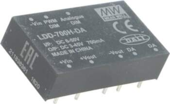 MEAN WELL Converter: DC/DC; DALI; 31W