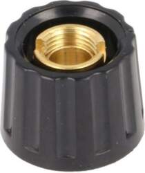 MENTOR Knob; without pointer; plastic; Øshaft: