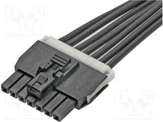 MOLEX Cable; PIN: 7; 1m; 8A