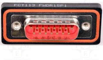 MOLEX Connector: D-Sub; PIN: 15; plug
