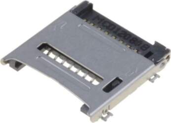 MOLEX Connector: for cards; microSD; shielded