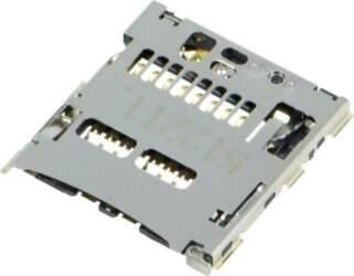 MOLEX Connector: for cards; microSD; without