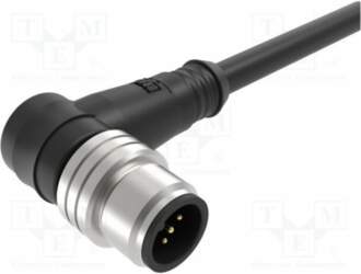 MOLEX Connector: M12; PIN: 5; angled
