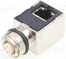 MOLEX Connector: M12; socket; 0.0462m