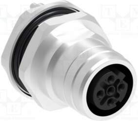 MOLEX Connector: M12; socket; PIN: 4