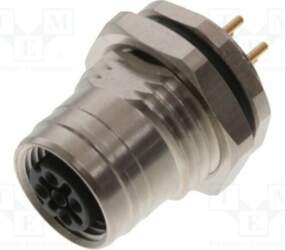 MOLEX Connector: M12; socket; PIN: 4