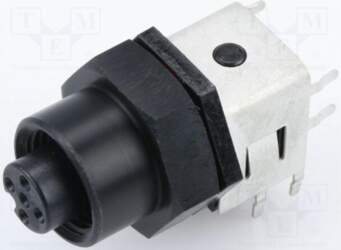 MOLEX Connector: M12; socket; PIN: 5