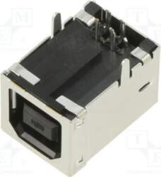 MOLEX Connector: USB B; socket; on
