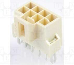 MOLEX Connector: wire-board; PIN: 8; Inom:
