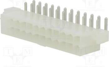 MOLEX Connector: wire-board; socket; male; PIN: