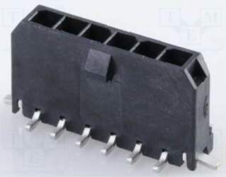 MOLEX Connector: wire-board; socket; male; PIN:
