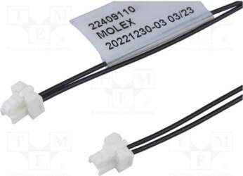MOLEX Connector: wire-board; socket; PIN: 2