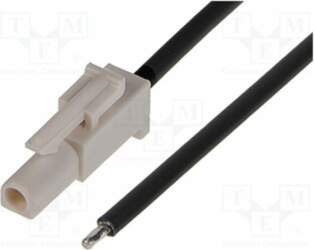 MOLEX PIN: 1; Insulation: PVC; black