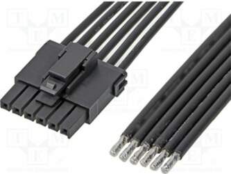 MOLEX PIN: 5; Insulation: PVC; black