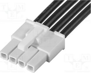 MOLEX Socket; female; PIN: 4; Inom: