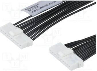 MOLEX Socket; PIN: 10; compression; 2mm
