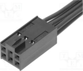 MOLEX Socket; PIN: 6; compression; 2