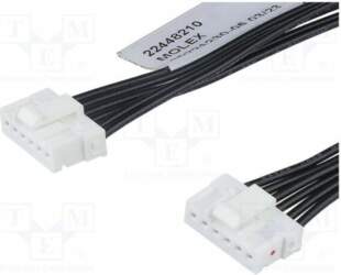 MOLEX Socket; PIN: 8; compression; 2mm