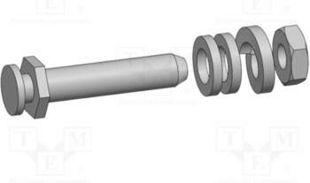 MOLEX Threaded head screw; D-Sub |